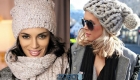 Dzianinowa moda zimowa 2019-2020 - czapki