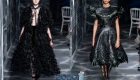 Kleid mit Federn Christian Dior Haute Couture Herbst-Winter 2019-2020