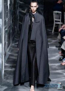 Col·lecció Haute Couture Christian Dior Capa de Caputxa Tardor-Hivern 2019-2020
