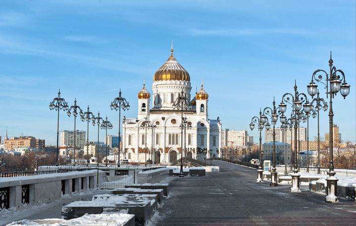 Cathédrale du Christ Sauveur à Moscou