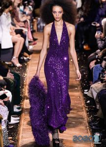 Dress with sequins for the fall-winter 2019-2020 season