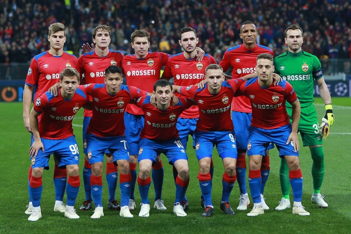 Zusammensetzung der Mannschaft FC CSKA