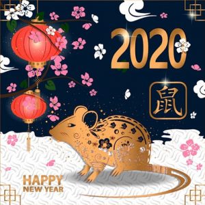Immagini per il nuovo anno 2020 - Anno del ratto