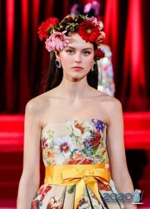 Saçında Çiçekler - kış modası 2019-2020