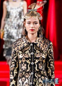 Hair ornaments for Dolce and Gabbana 2019-2020