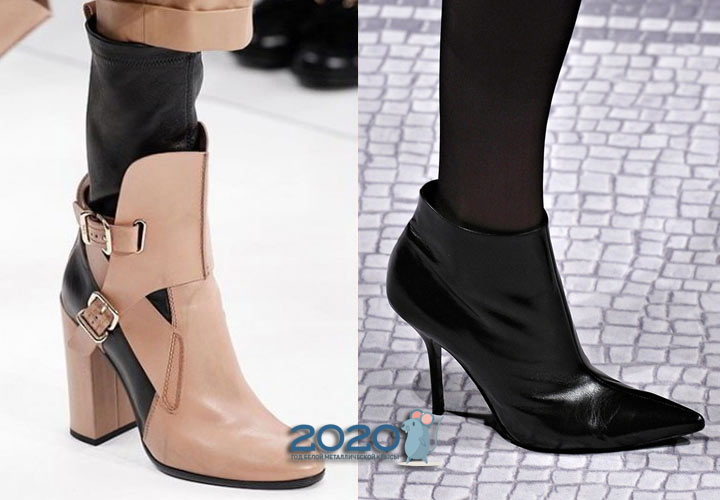 Giày cao đến mắt cá chân hợp thời trang cho năm 2020