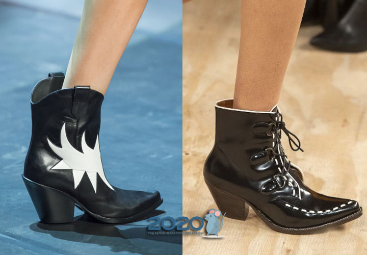 Ankle Boots im Cowboy-Stil - Trend 2020