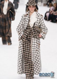 Colecția piciorului de gâscă Chanel toamna-iarna 2019-2020
