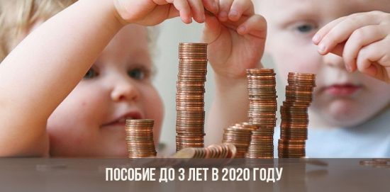 Subsídio até 3 anos em 2020