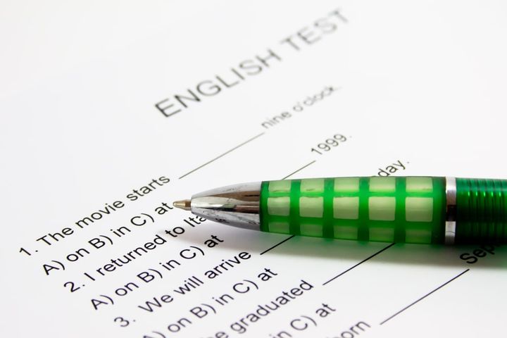 اختبار اللغة الإنجليزية