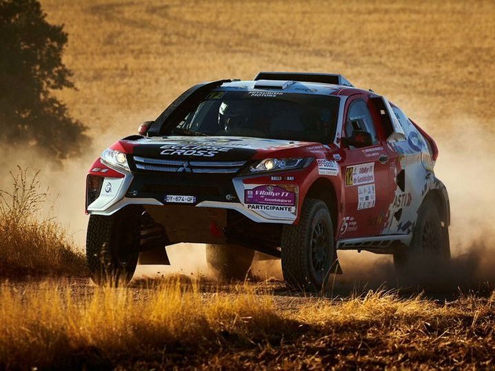 Deltagare i Dakar Rally: foto