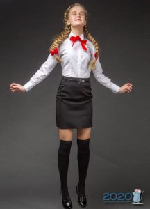 Classical skirt to school for 2019-2020