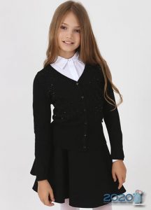 Classic cardigan for school for 2020