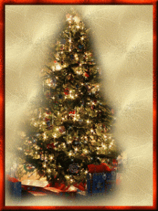 Animação de Natal - árvore de Natal