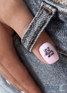 Nail Painting 2020 - lettering