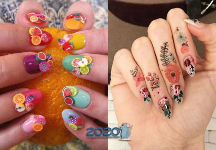 Unusual manicure of spring and summer 2020