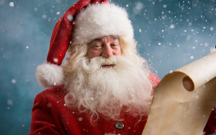 List Świętego Mikołaja na Nowy Rok 2020