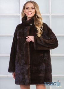 Vison russo clássico - casacos de pele da moda de 2020