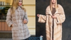 Fashionable shades of mink coats for 2020