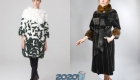 Combined mink - 2020 fur coats