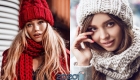 Knitted hat oversized fall-winter 2019-2020