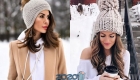 Fashionable hat with pompom fall-winter 2019-2020