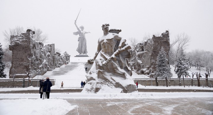 musim sejuk Volgograd