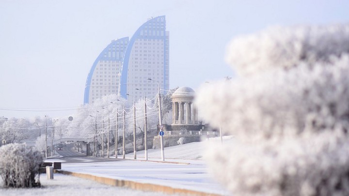 winter Volgograd