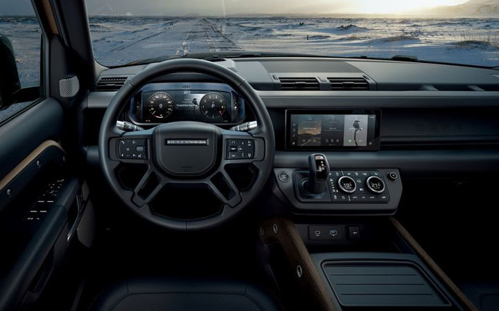 Nội thất Land Rover Defender 2020
