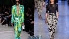 Die interessantesten Drucke für Modehosen Frühling-Sommer 2020