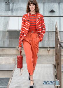 Chanel moda kot ilkbahar-yaz 2020