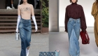 Saias jeans longas na primavera de 2020