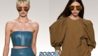 Óculos grandes da moda primavera-verão 2020