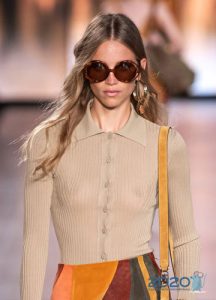 Óculos redondos na moda para o verão de 2020