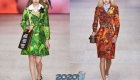 Fashionable bright coat models for spring 2020