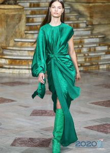 Асиметрична модна хаљина пролеће-лето 2020