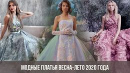 Modieuze jurken lente-zomer 2020