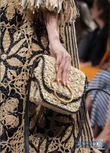 Knitted bag - spring and summer 2020 fashion