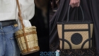 Az fonott táskák a 2020 nyári trend