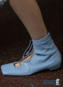 Toe quadrado - sapatos da moda primavera 2020