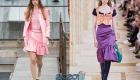 Bright skirts with shuttlecocks for spring and summer 2020
