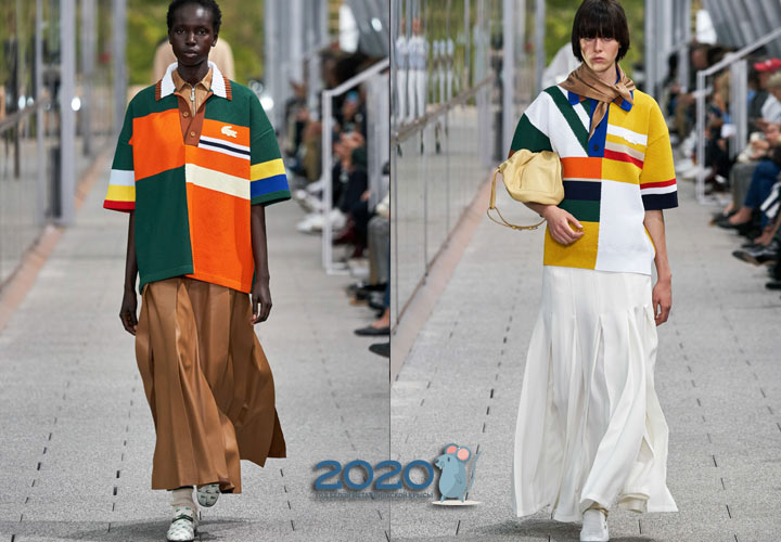 Polo t-shirt bergaya musim bunga-musim panas 2020