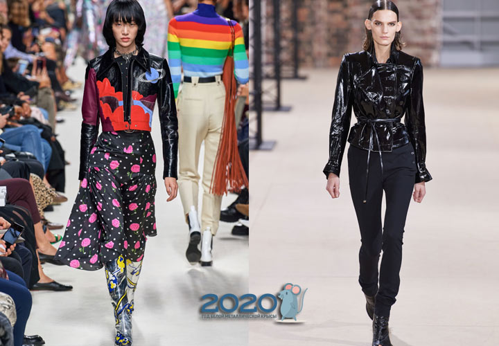 Trend leather jackets spring 2020
