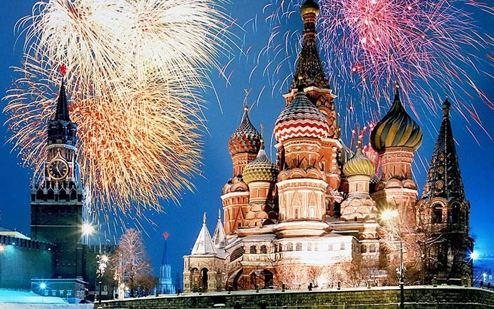 الطقس في موسكو للعام الجديد وعطلة عيد الميلاد 2020