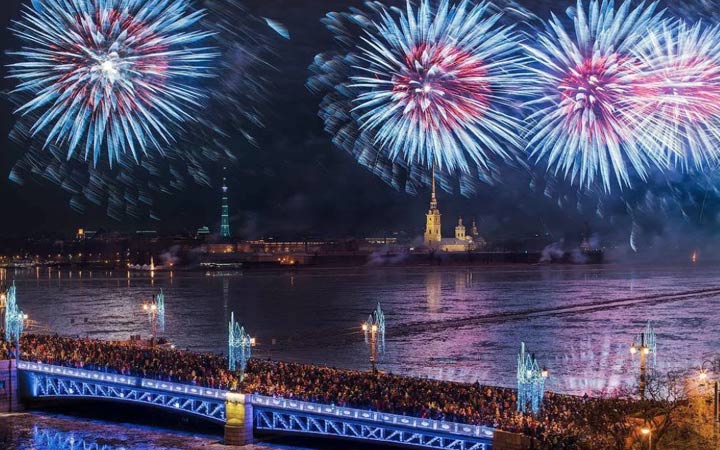 Quel temps fera-t-il à Saint-Pétersbourg pour le nouvel an 2020?