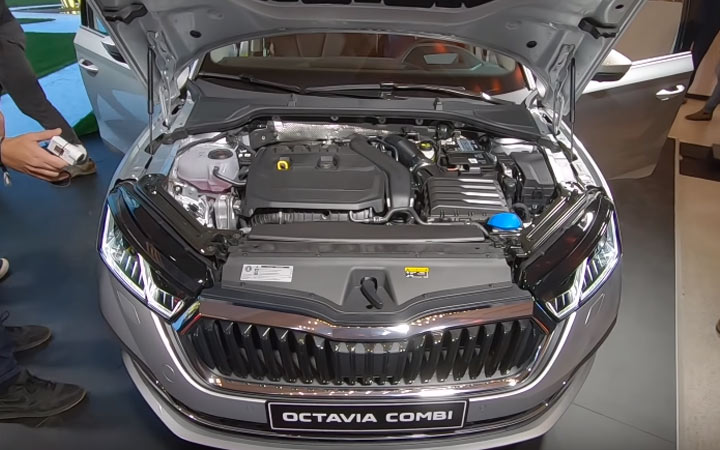 „Skoda Octavia 2020“ variklių gama